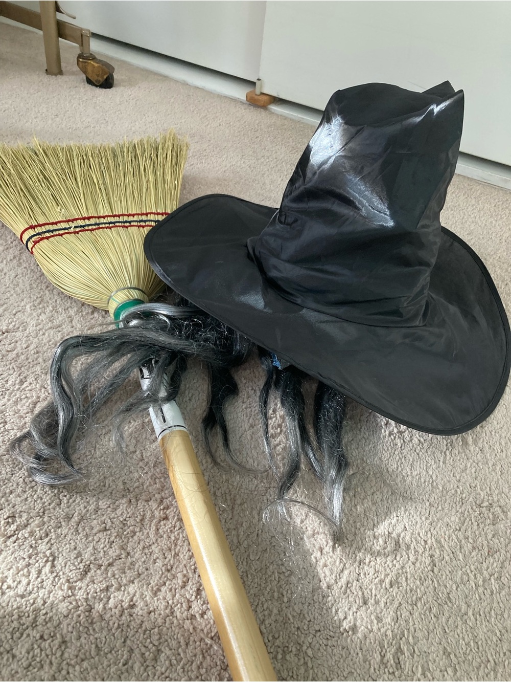 Women  Black Witch Hat Costume Accessory